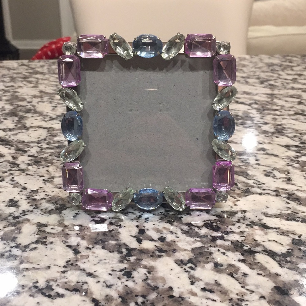 Small Rhinestone Picture Frame